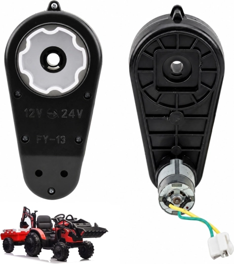 Motor hajtóművel 24 V (RS550, 12 000 ford./perc) az SX2068 elektromos járműhöz - 1 db