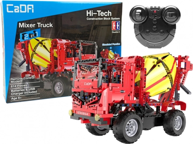 CADA RC betonkeverő építőkészlet 2,4G – 815 darab