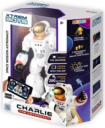 Xtrem Bots Charlie űrhajós robot
