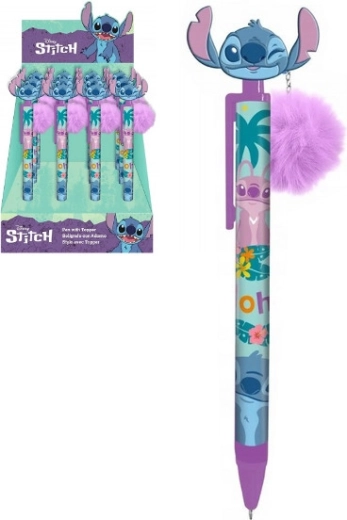 Golyóstoll STITCH fejjel és levehető függővel