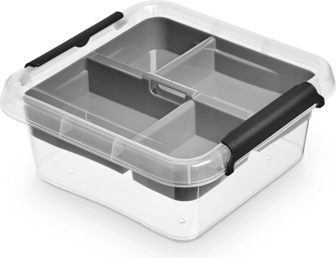 Simplestore INSERT tárolódoboz fedéllel, 2 l