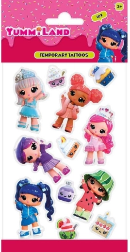 Yummi Land gyerektetoválások