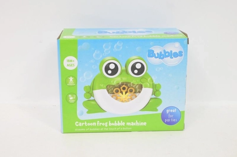 Buborékfújó – automata buborékkészítő béka