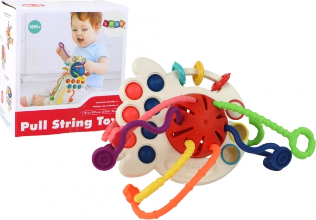 Érzékszervi rágó játék gyerekeknek Színes oktatójáték