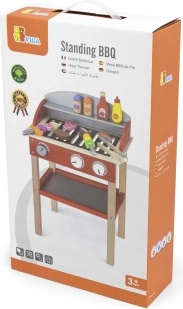 Viga fából készült álló grill gyerekeknek