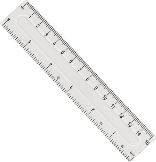 GRAND műanyag vonalzó 15 cm – 1 db