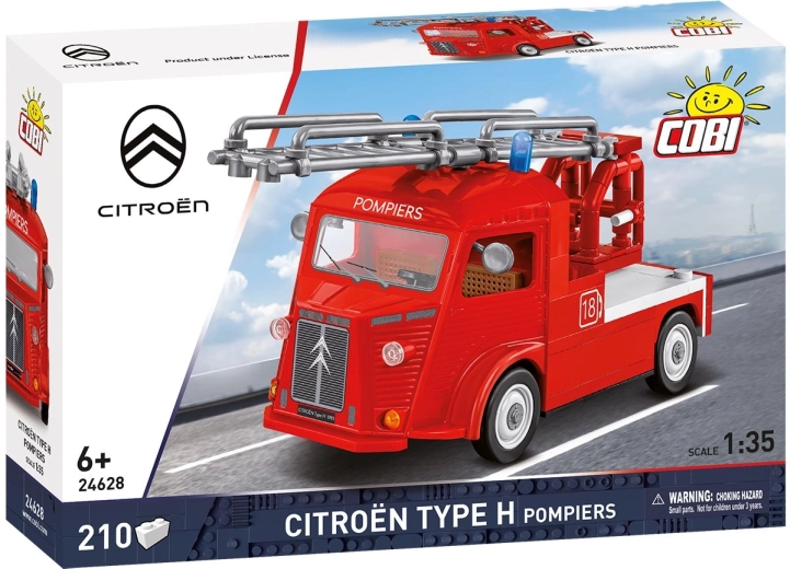 Cobi Citroën Type H tűzoltó Pompiers 1:35 - 1 db