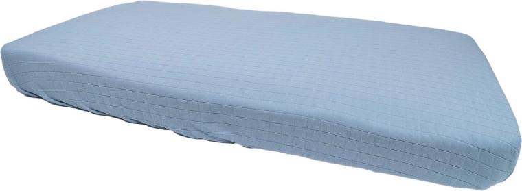 Lodger Slumber solid 60 × 120 cm blue fogg kiságy lepedő