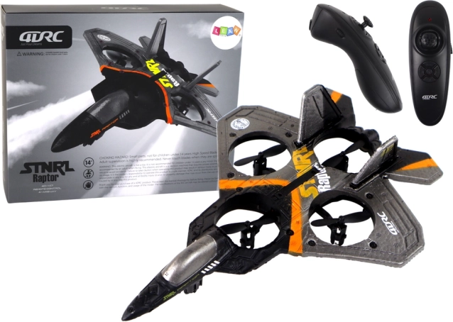 Távirányítású R/C vadászrepülő – ezüst