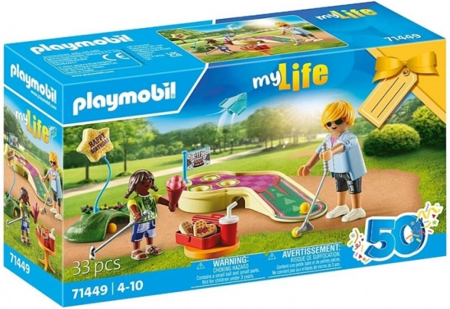 PLAYMOBIL MYLIFE Minigolf ajándékszett