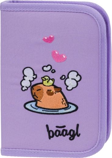 BAAGL Kapybara iskolai tolltartó – egyrekeszes, újrahasznosított anyagból