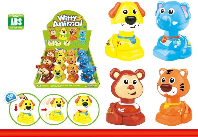 Guruló állatka 13 cm