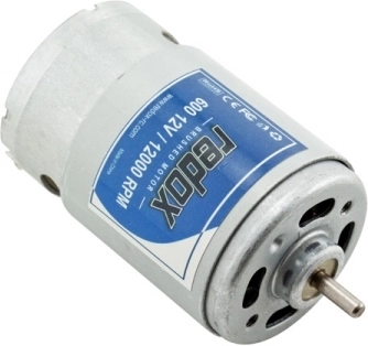 REDOX egyenáramú kefés motor 600 12 V 12000 ford./perc - 1 db