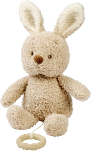 Nattou Teddy plüss zenélő nyuszi, 24 cm