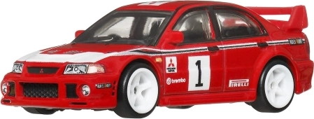 Hot Wheels prémium kisautó Car Culture – Mitsubishi Lancer Evolution 1:64