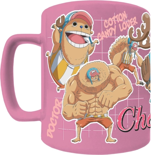 One Piece kerámia bögre Chopper textil borítással
