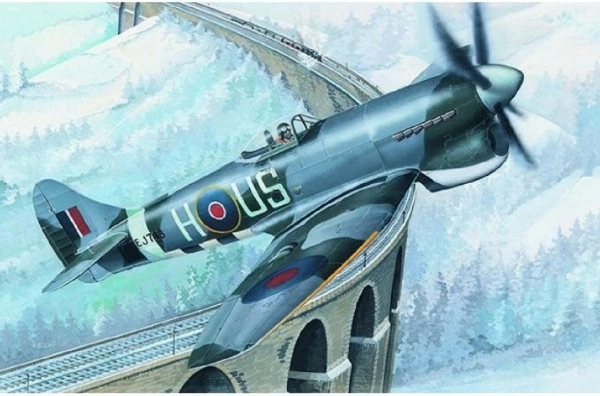 Hawker Tempest MK.V repülőgép modell