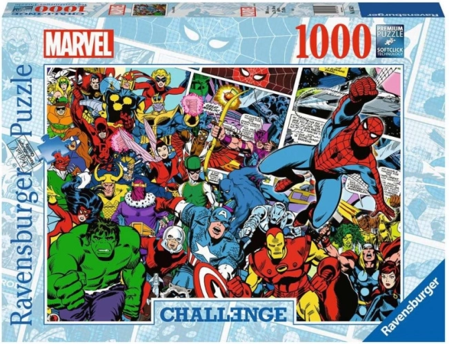 Ravensburger Marvel 1000 darabos kirakós kihívása