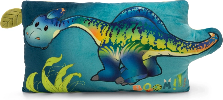 NICI Dino Snackilus zöld párna