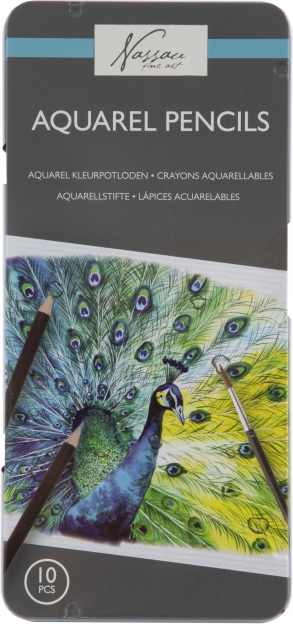 Akvarellceruza készlet, 10 db