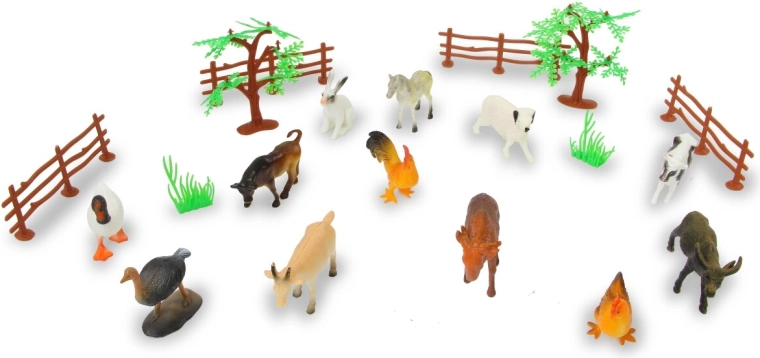 Jamara farm animals – 20 részes haszonállat-készlet