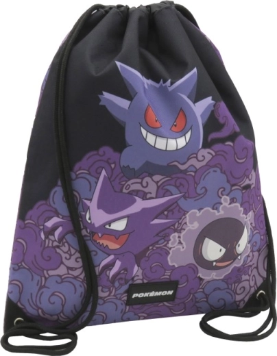 Gyerek tornazsák (húzózsinóros hátizsák) Pokémon Gengar mintával – 1 db