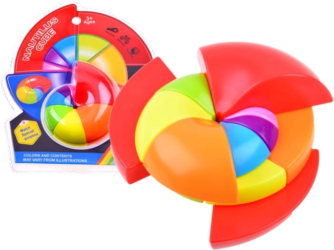 Logikai Puzzle Csiga Kocka