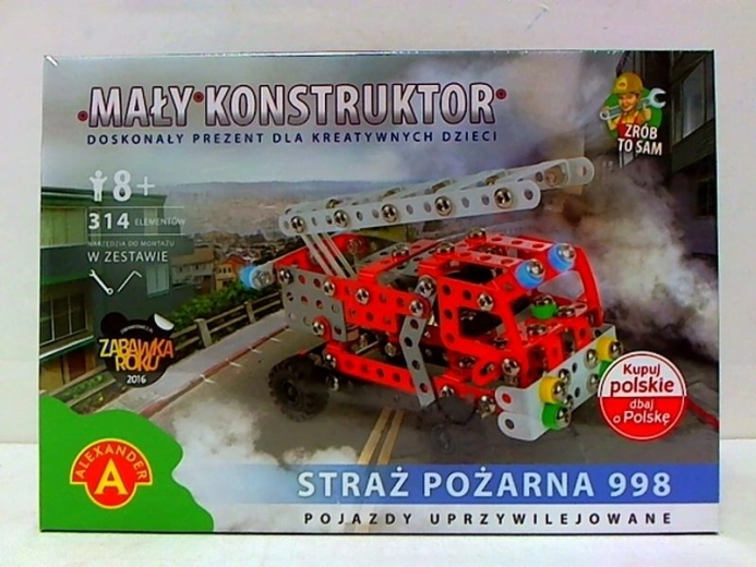 Kis építőkészlet – Tűzoltóautó