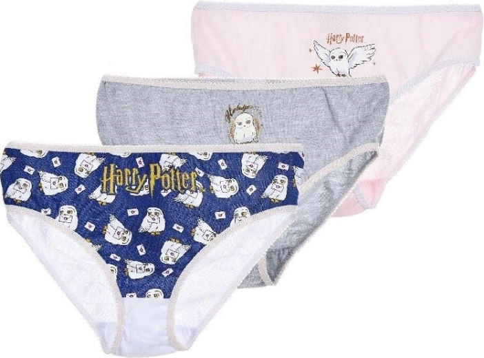 3 db-os Harry Potter pamut bugyi szett