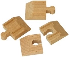 Vasúti rámpa 4 cm, 4 db