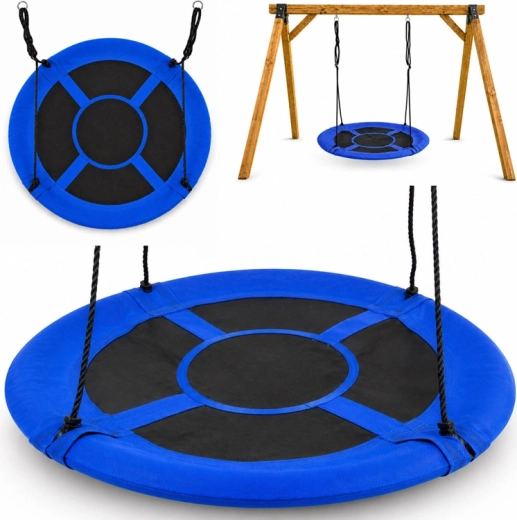 Felfüggeszthető „gólyafészek” hinta 100 cm, teherbírás 250 kg