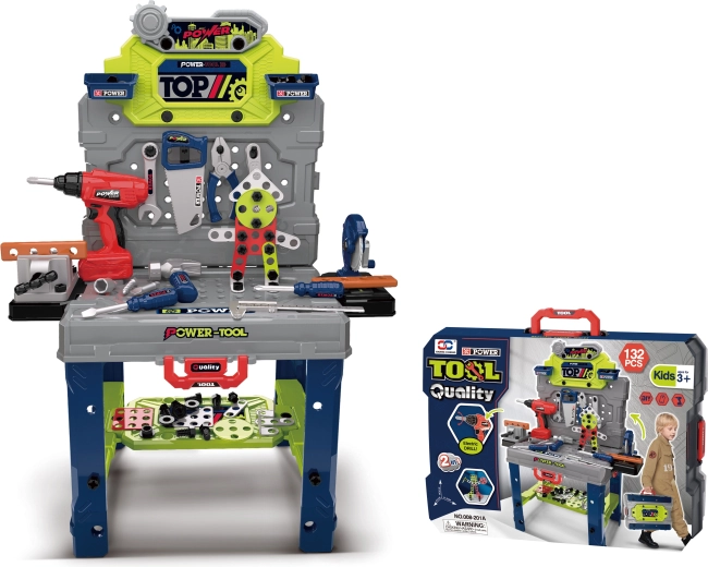 Összecsukható gyerek műhely tartozékokkal Sparkys