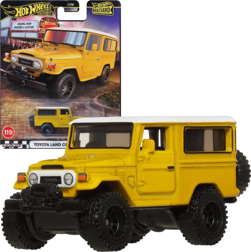 Hot Wheels Premium Boulevard – Toyota Land Cruiser FJ43 1:64 (7 cm) fém modell