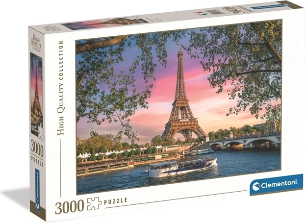 Clementoni puzzle High Quality Collection Vaslady rózsaszínben 3000 darab