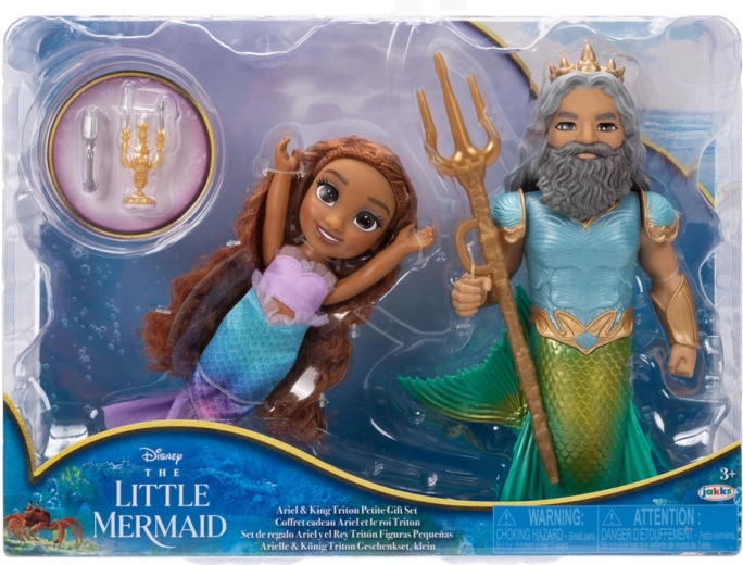 Disney Ariel – Ariel és Triton 15 cm-es figura szett