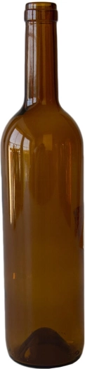 Üveg boros palack 750 ml barna vagy zöld