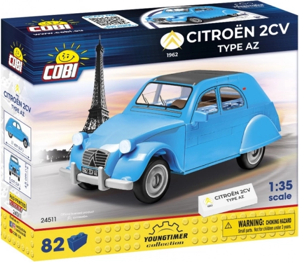 Citroen 2CV Typ AZ 1962 Építőkészlet