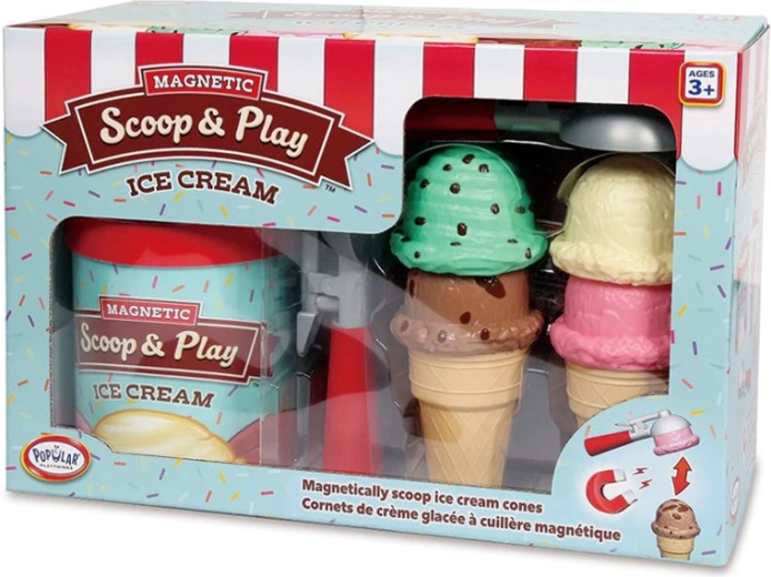 MalBlo mágneses fagyizó – kreatív gyerek szett