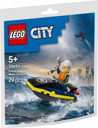 LEGO City rendőrségi vízi robogó
