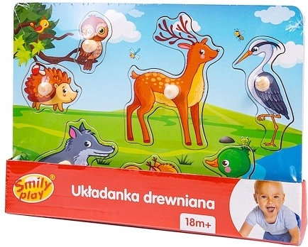 Fa puzzle – Erdő