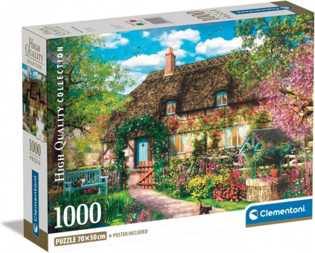 1000 darabos Puzzle Compact Régi Házacska