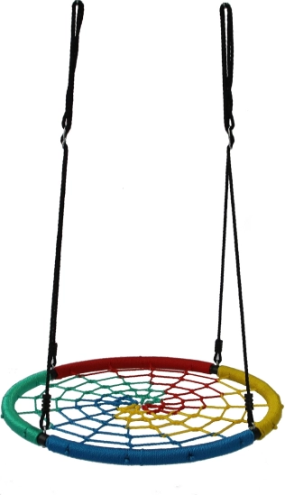 Színes gólyafészek hinta