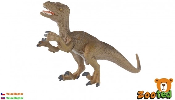 16 cm-es műanyag velociraptor figura