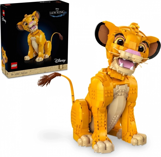 LEGO Disney 43247 Fiatal Simba az Oroszlánkirályból