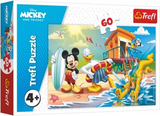 60 darabos puzzle – MICKEY MOUSE: Izgalmas nap Mickeynek és barátainak