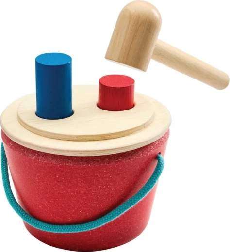 PlanToys kalapálós doboz – hengerek