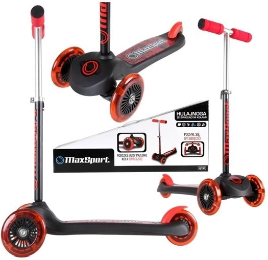 Roller világító kerekekkel