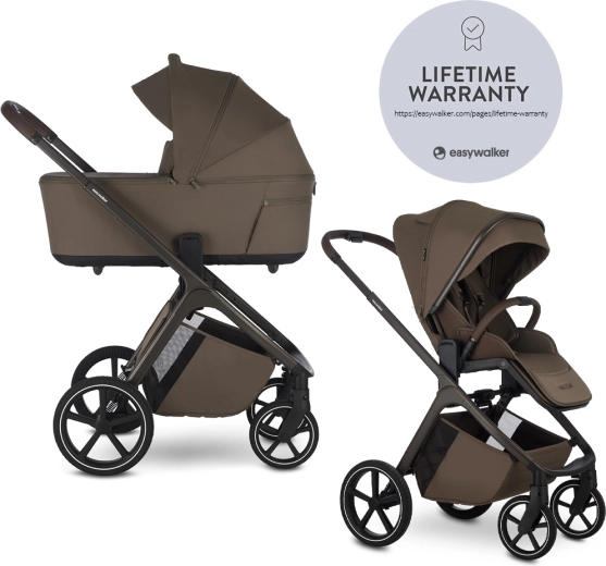 Easywalker Zoey Go Chestnut Brown kombinált babakocsi