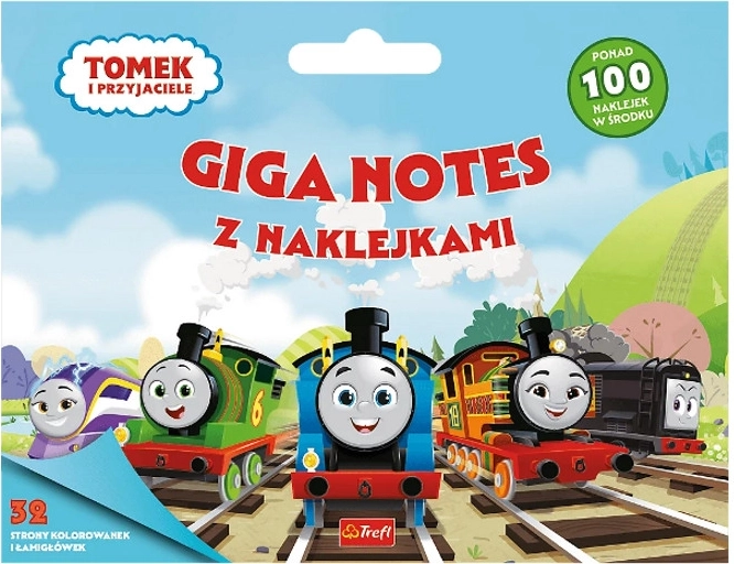 Thomas és barátai giga foglalkoztató füzet matricákkal