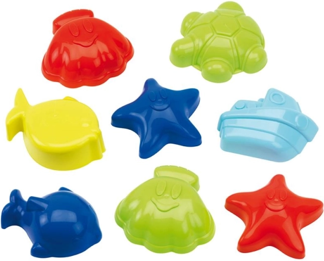 Óceán homokozó formák